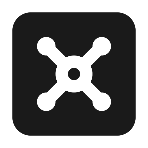 Vault filled icon, filled style, from Lucide Extended