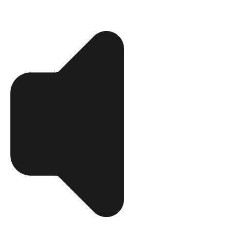 Volume filled icon, filled style, from Lucide Extended