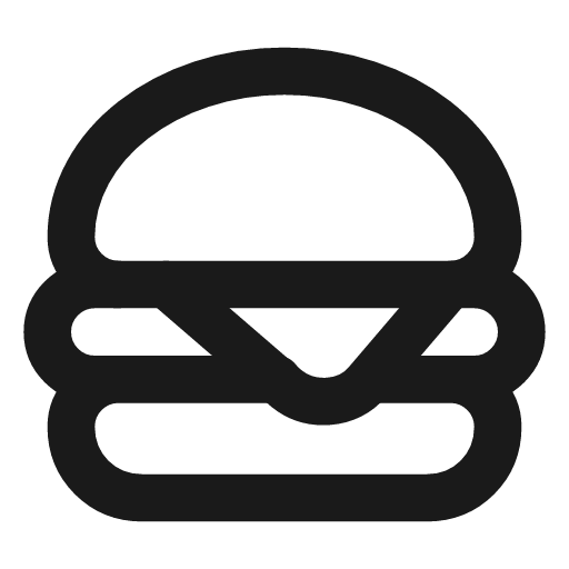 Burger icon, line style, from Lucide Lab