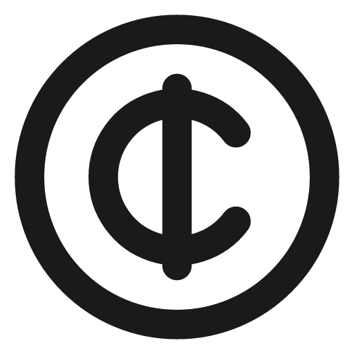 Cent circle icon, line style, from Lucide Lab