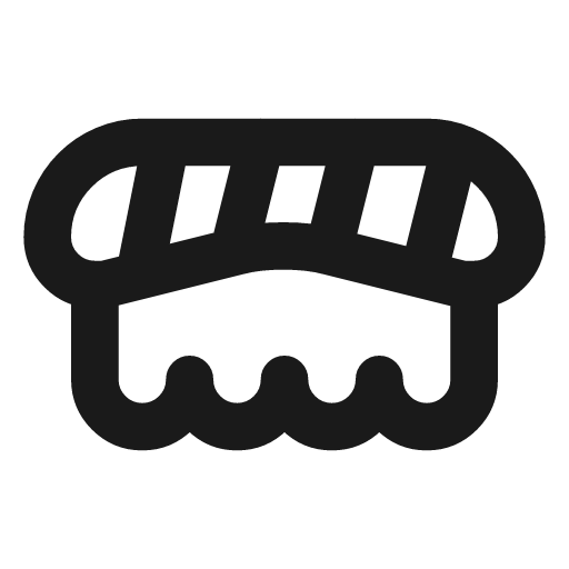 Sushi 3 icon, line style, from Lucide Lab