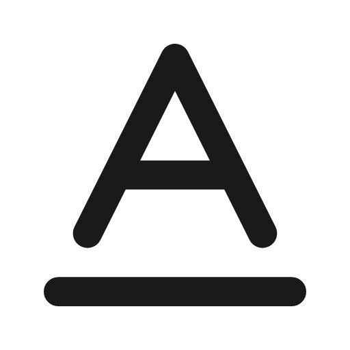 Baseline icon, line style, from Lucide