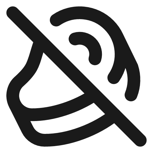 Beef off icon, line style, from Lucide