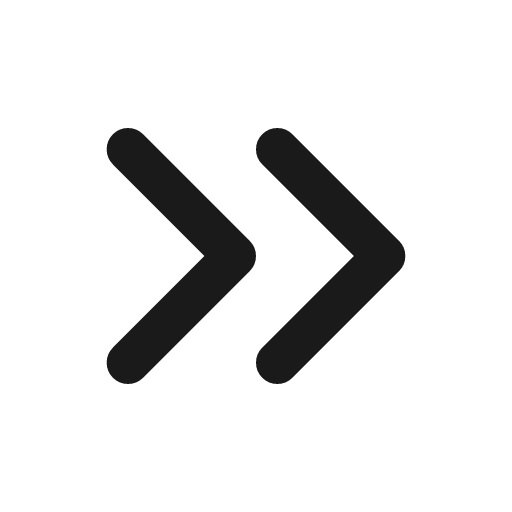Chevrons right icon, line style, from Lucide