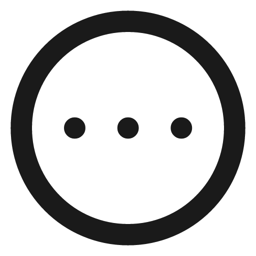 Circle ellipsis icon, line style, from Lucide