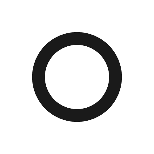 Circle small icon, line style, from Lucide