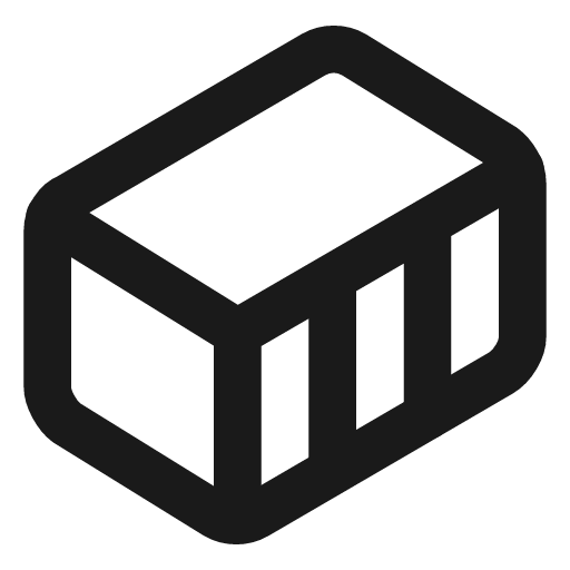 Container icon, line style, from Lucide