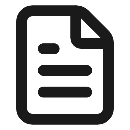 File text icon, line style, from Lucide