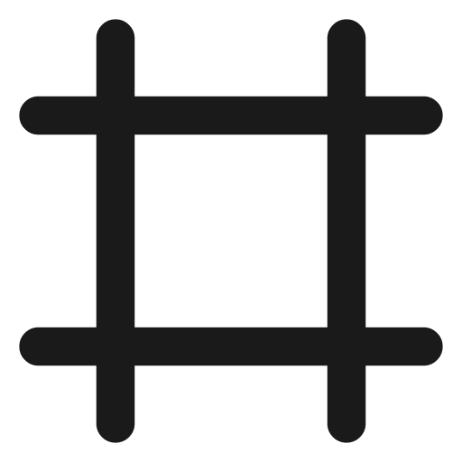 Frame icon, line style, from Lucide