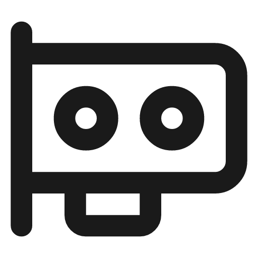 Gpu icon, line style, from Lucide