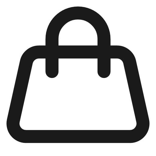 Handbag icon, line style, from Lucide
