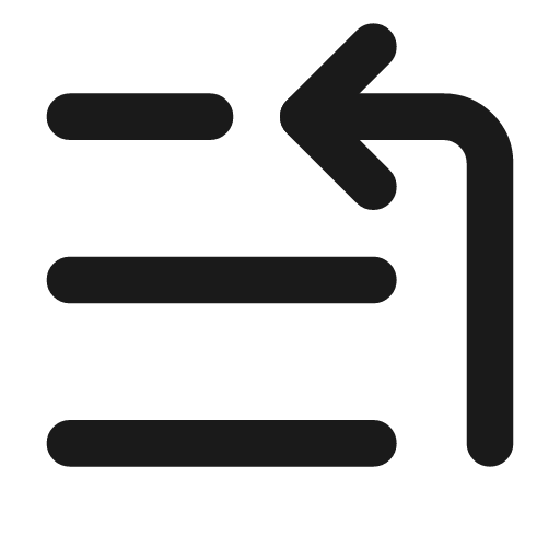 List start icon, line style, from Lucide