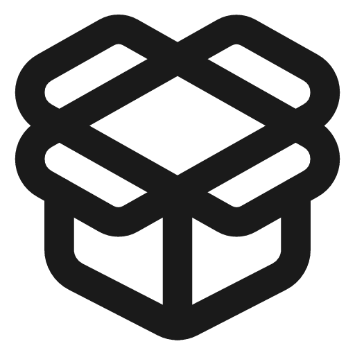 Package open icon, line style, from Lucide