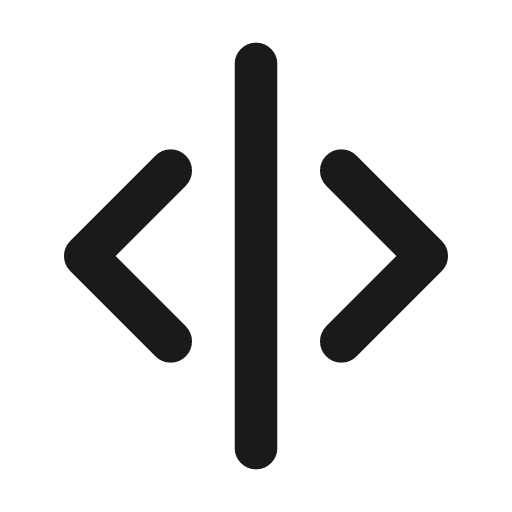 Separator vertical icon, line style, from Lucide