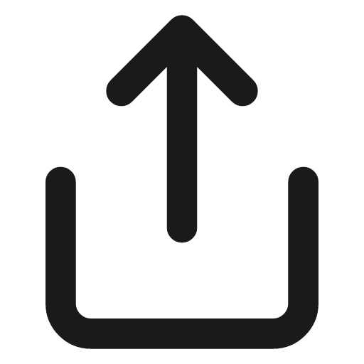 Share icon, line style, from Lucide