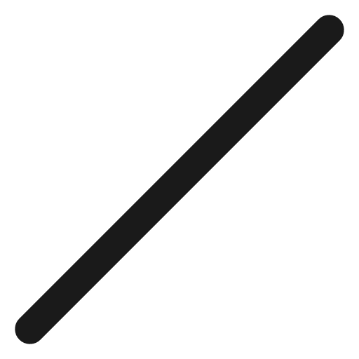 Slash icon, line style, from Lucide