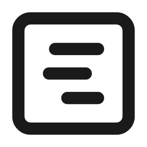 Square chart gantt icon, line style, from Lucide