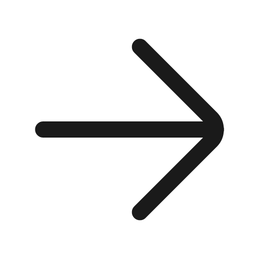 Arrow right icon, line style, from Mage Icons