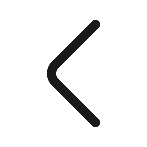 Chevron left icon, line style, from Mage Icons