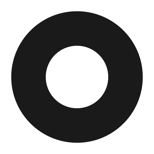 Double circle fill icon, filled style, from Mage Icons