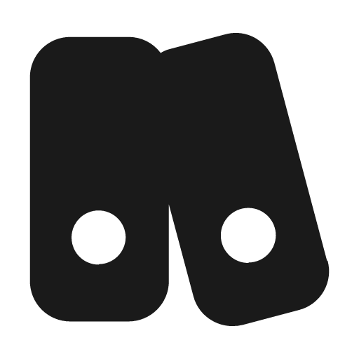 File records fill icon, filled style, from Mage Icons