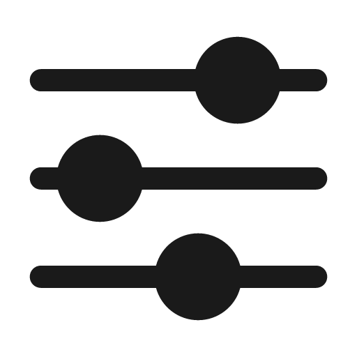 Filter fill icon, filled style, from Mage Icons
