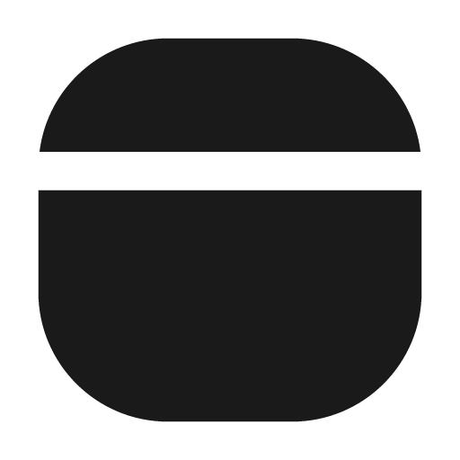 Layout up fill icon, filled style, from Mage Icons