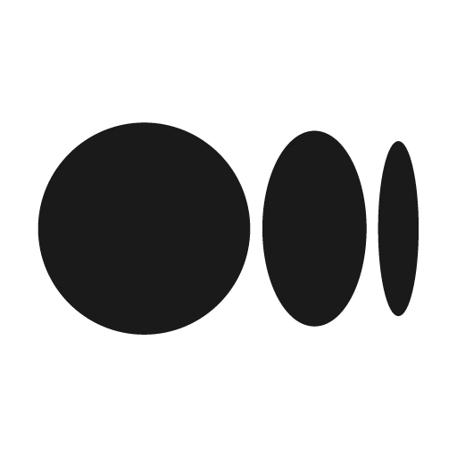 Medium icon, solid style, from Mage Icons