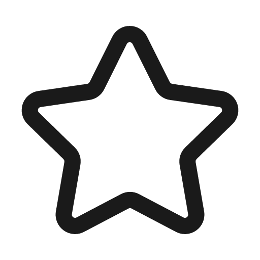 Star icon, line style, from Mage Icons
