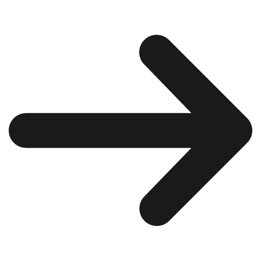 Arrow icon, solid style, from Maki