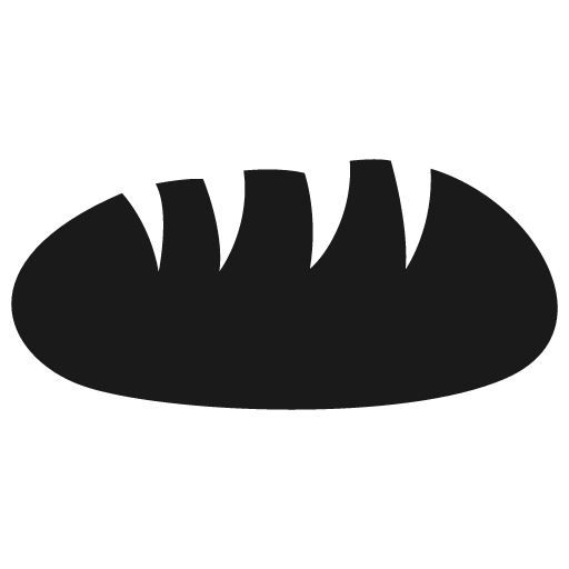 Bakery icon, solid style, from Map Icons