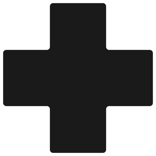 Health icon, solid style, from Map Icons