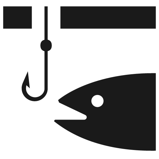 Ice fishing icon, solid style, from Map Icons