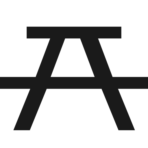 Park icon, solid style, from Map Icons