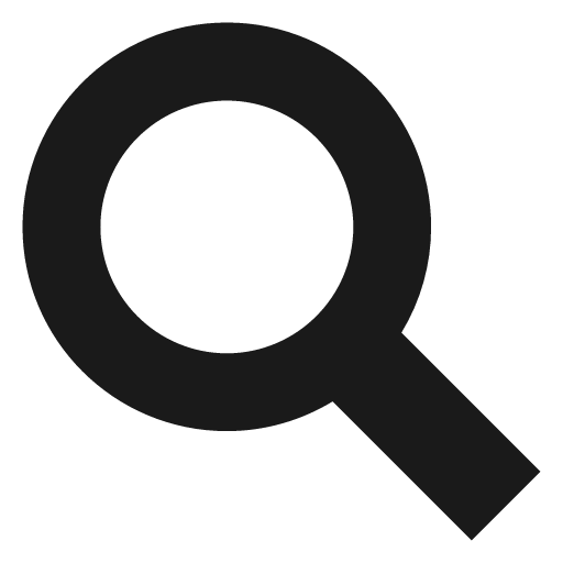 Search icon, solid style, from Map Icons