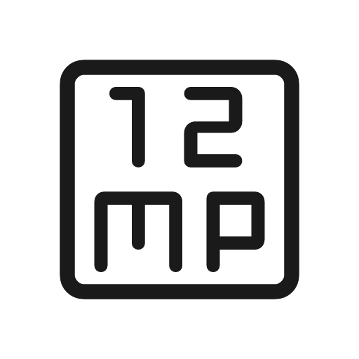 12mp outline rounded icon, rounded style, from Material Symbols Light