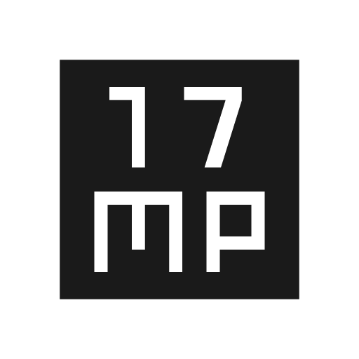 17mp sharp icon, sharp-cornered style, from Material Symbols Light