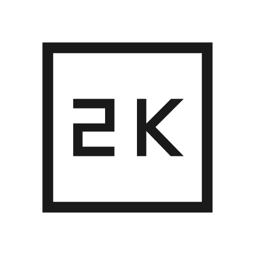 2k outline sharp icon, sharp-cornered style, from Material Symbols Light