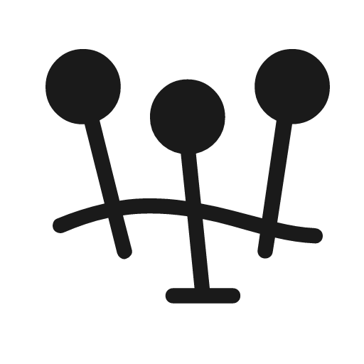 Acupuncture rounded icon, rounded style, from Material Symbols Light