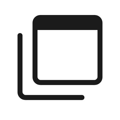Ad group outline rounded icon, rounded style, from Material Symbols Light
