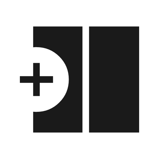 Add column left icon, solid style, from Material Symbols Light