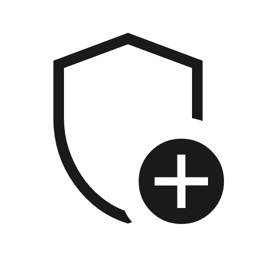 Add moderator outline icon, outline style, from Material Symbols Light