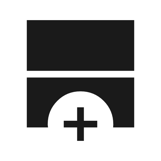 Add row below icon, solid style, from Material Symbols Light