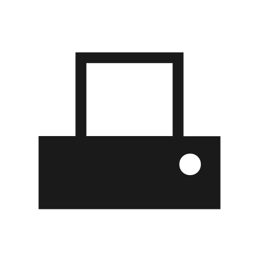 Adf scanner sharp icon, sharp-cornered style, from Material Symbols Light