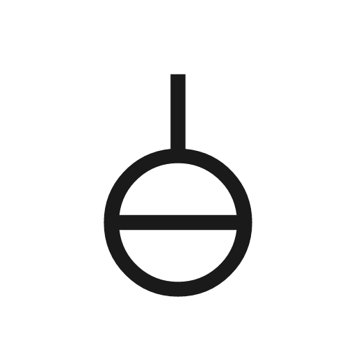 Agender icon, solid style, from Material Symbols Light