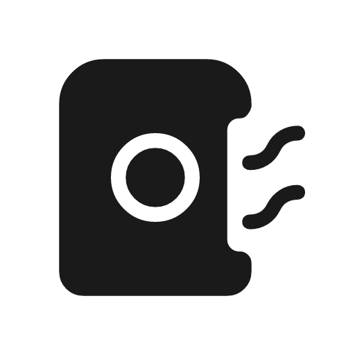 Air purifier rounded icon, rounded style, from Material Symbols Light