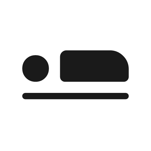 Airline seat flat rounded icon, rounded style, from Material Symbols Light