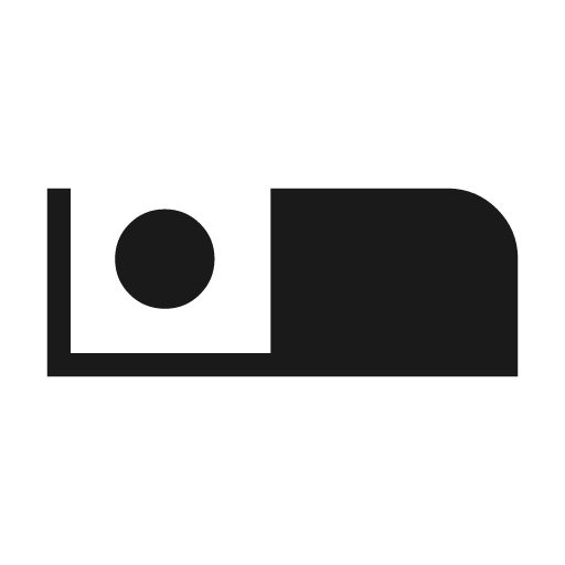 Airline seat individual suite icon, solid style, from Material Symbols Light