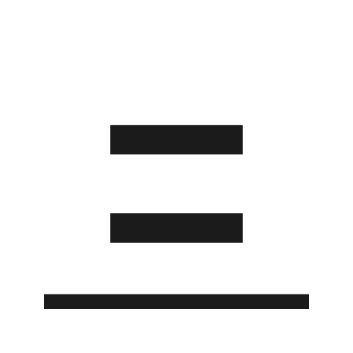 Align end icon, solid style, from Material Symbols Light