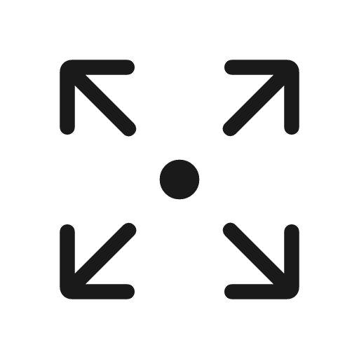 Arrows output rounded icon, rounded style, from Material Symbols Light